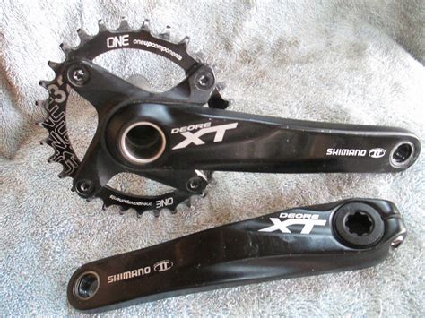 2016 SHIMANO XT CRANKSET 175MM W CHAIN RING For Sale