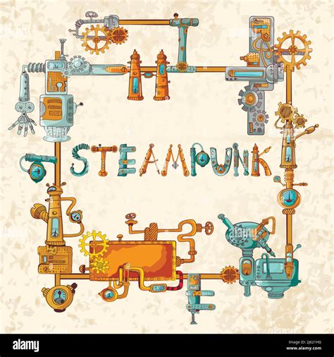 Steampunk Vectors Fotos Und Bildmaterial In Hoher Aufl Sung Alamy