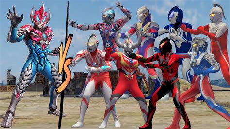 ULTRAMAN GEED TRI SLUGGER VS ULTRAMAN BELIAL ZERO ORB GEED RIBUT