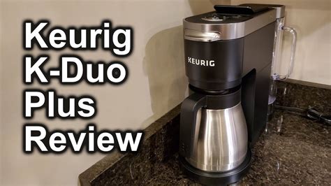 Keurig K Duo Plus Coffee Maker Review And Demonstration Youtube