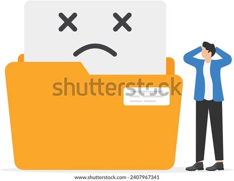 No Data Found Concept Illustration Websites Stock Vector Royalty Free