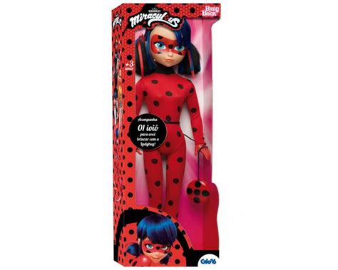 Boneca grande miraculous ladybug c ioiô original licenciada