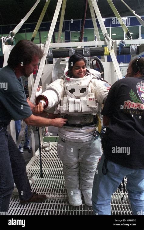 Astronaut Kalpana Chawla Stock Photo - Alamy | Indian astronauts, Astronaut, Stock photos