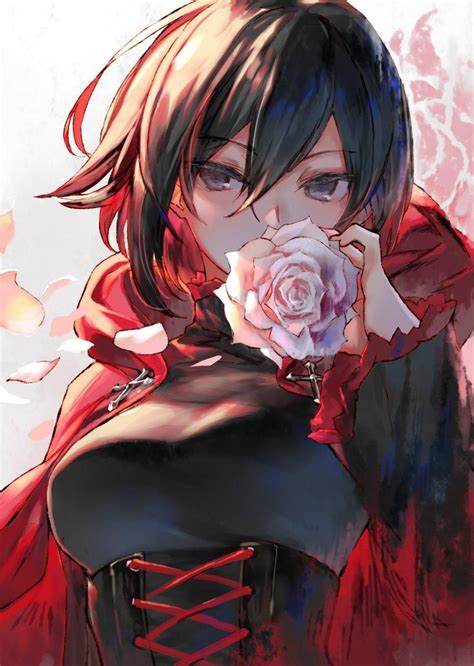 Ruby Rose By Izumi Sai Rwby Rwby Anime Anime Drawings Rwby