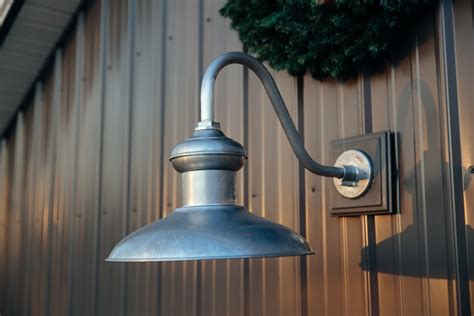 Gooseneck Barn Light Adds Style to Industrial Pole Barn | Blog | BarnLightElectric.com