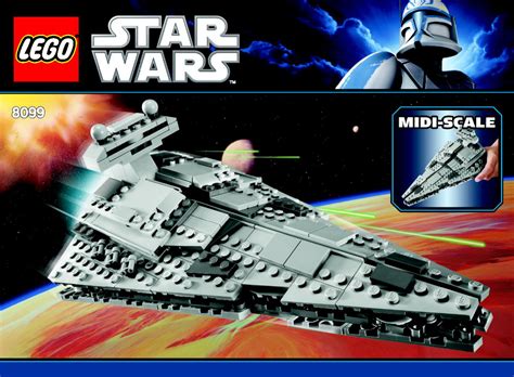 Handleiding Lego Set 8099 Star Wars Midi Scale Imperial Star Destroyer