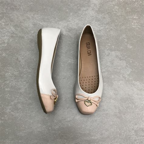 Sapatilha Sua Cia Laço Nude