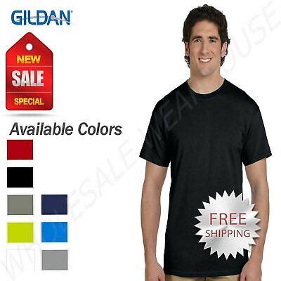 Gildan Men S New Tall Tee Cotton Short Sleeve T Shirt Xlt Xlt