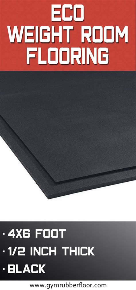 Anti Skid 4x6 Ft X 12 In Gym And Weights Eco Rubber Floor Mats Natural