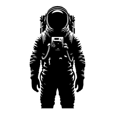 Premium Vector Vector Astronaut Silhouette