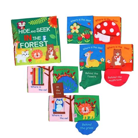 Discover the Joy of Hide & Seek with This Cloth Book for Babies!