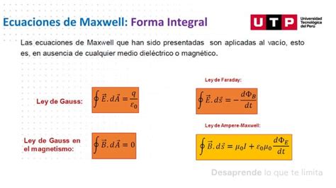 S13s2 Ppt Ecuaciones De Maxwell Y Ondas Electromagnéticaspdf