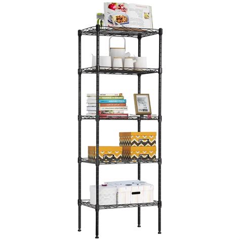 Yrllensdan 5 Tier Wire Shelving Unit For Home 48 Height 750lbs