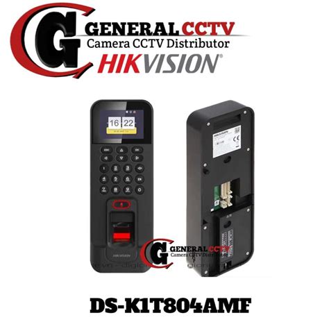 Mesin Hikvision Ds K1t804amf Fingerprint Mifare Access Control