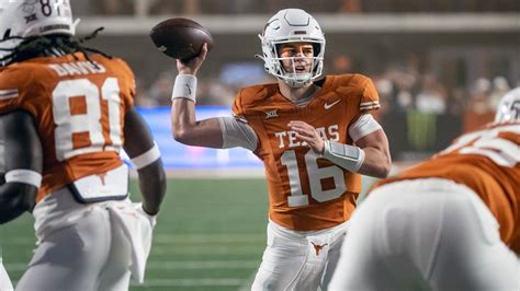 Arch Manning Ascends To Backup Qb For No Texas With Maalik Murphy In