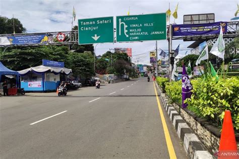 Malam Tahun Baru Polisi Berencana Tutup Total Jalur Puncak Bogor