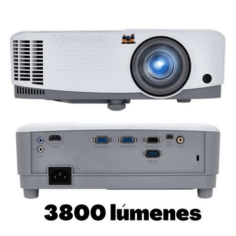 ViewSonic PA503W Proyector DLP 3D 3600 ANSI Lumens WXGA 1280 X