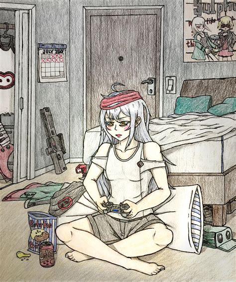 G11 S Neet Gaming Session [gfl Fanart] By Avaloniansky On Deviantart