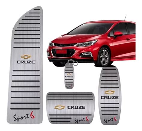 Pedaleira E Descanso Cruze Sport Autom Tico A O Inox Puro