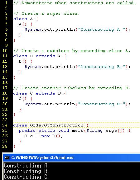 First Course In Java Session 7