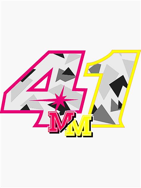 Aleix Espargaro 41 Sticker For Sale By Malikarahmiy Redbubble