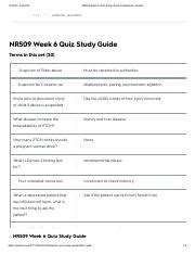 NR509 Week 6 Quiz Study Guide Flashcards Quizlet Pdf 11 30 21 6 08 PM