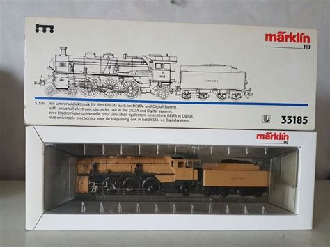 Märklin H0 33185 Steam locomotive with tender BR S 3 6 Catawiki