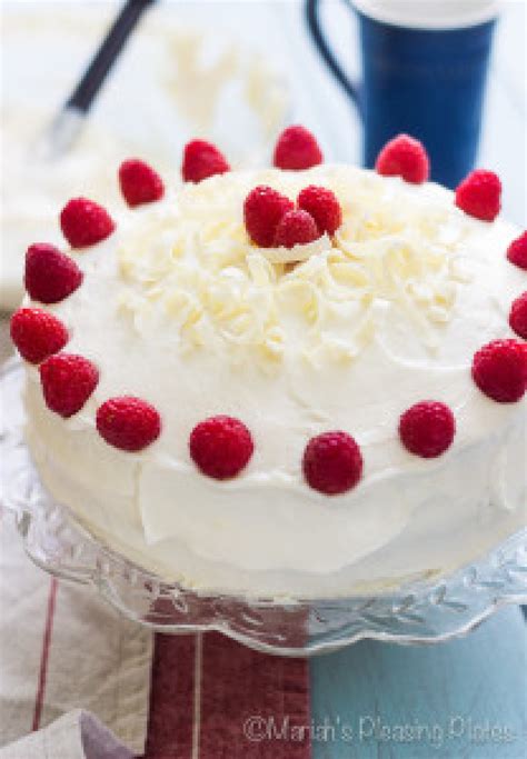 White Chocolate Raspberry Cake Recipe Just A Pinch Recipes