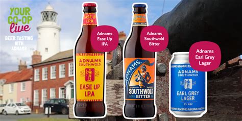 Your Co Op Live Beer Tasting With Adnams East Of England Co Op