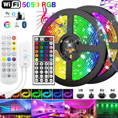 Bande Lumineuse LED RVB Tanche Pour Enfants Dans La Chambre Bande Color