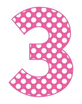 Clip Art Polka Dot Numbers And Symbols By Sonya Dehart Design