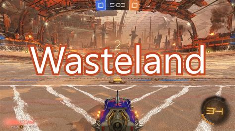 Rocket League Wasteland Map Hd Gameplay Youtube