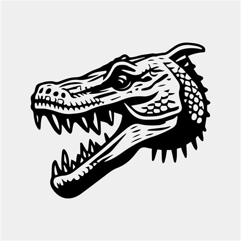 Alligator Head Vector Logo Mascot Design 22160520 Vector Art At Vecteezy