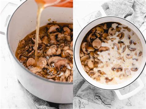 Creamy Mushroom Soup Jessica In The Kitchen