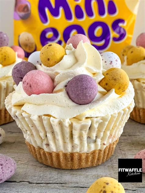 Fitwaffle Mini Egg Mini Cheesecakes 🥰 In 2023 Mini Egg Recipes