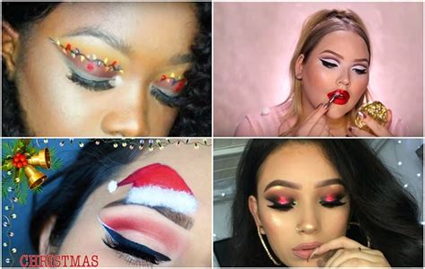 6 Best Christmas Makeup Tutorials to Pull Off This Year - AllDayChic