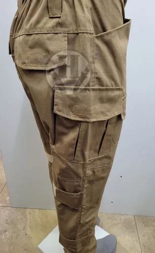 Pantalon Tactico Cargo Rip Stop Coyote Tan Gen4 Elastizado Mebuscar