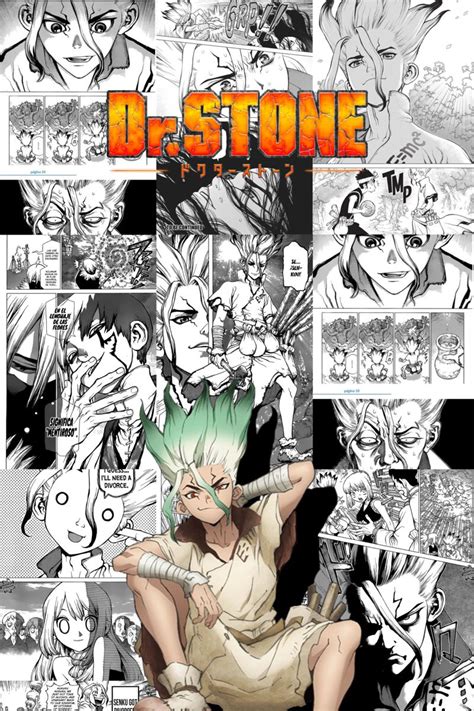 Dr Stone manga poster | Anime artwork wallpaper, Aesthetic anime, Anime ...