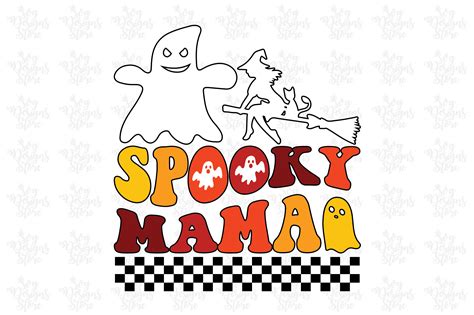 Spooky Mama Halloween Svg Png Design Graphic By Svgdesignsstore