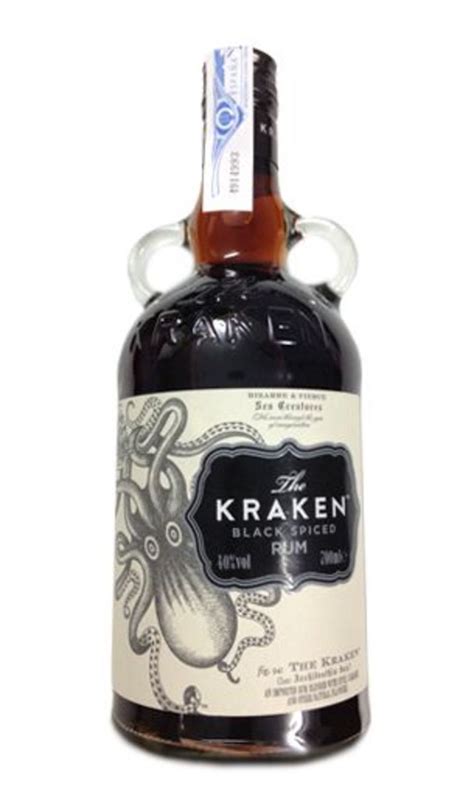 Ron The Kraken Black Spiced 70 Cl Envío 4872 Horas Zerca