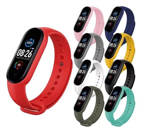 Reloj Inteligente M5 Smart Band Smartwatch Pulsera Fit Otec Color Del