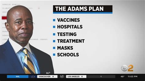 Nyc Mayor Elect Eric Adams Reveals 6 Pillar Plan To Fight Covid Youtube