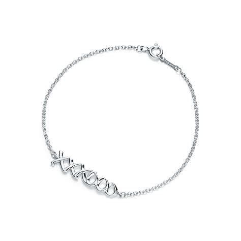 Palomas Graffiti Love And Kisses Bracelet In Sterling Silver Medium Tiffany And Co Uk