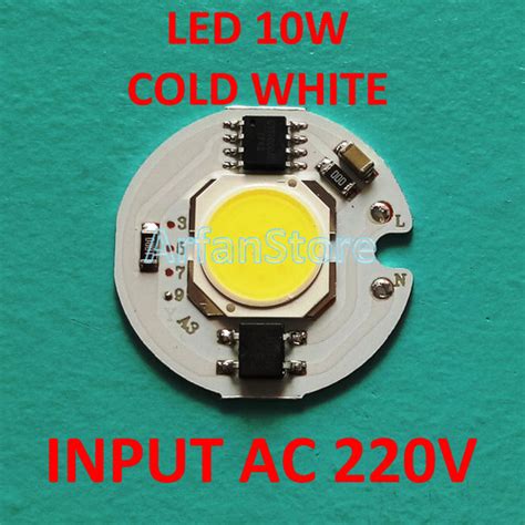 Jual Input Ac V High Power Led W Cold White Hpl Putih Tanpa Driver