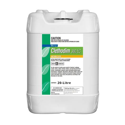 Ozcrop Clethodim Ec Herbicide Specialist Sales Ozcrop