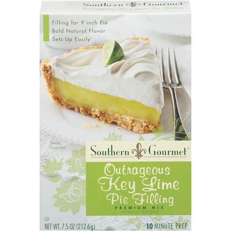 Southern Gourmet Outrageous Key Lime Pie Filling Mix 75 Ounce Pack Of 6