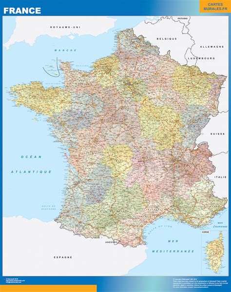 Mapas De Francia Tienda Mapas