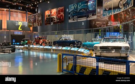 Legacy Gallery Ford Rouge Factory Tour Dearborn Michigan Usa Stock