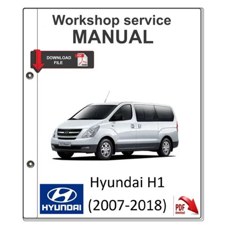 Hyundai H1 Manual De Taller De Servicio Manual Reparación 2007 2018 Eur 1349 Picclick Fr