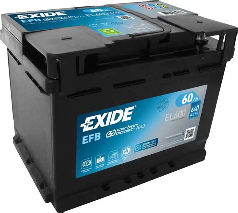 Batteria Per Auto Exide El Start Stop Efb V Ah A Ordina Su